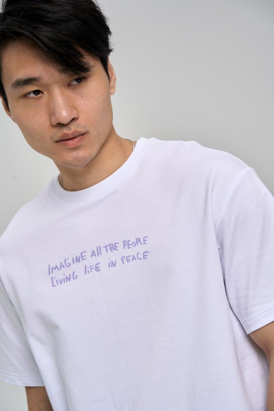 Футболка RAWR 418 белый - фото 3