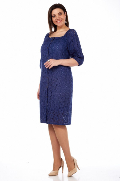 Платье Matini 3.1607 синий - фото 4