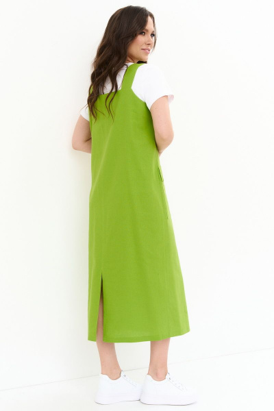 Сарафан, футболка Магия моды 2236 травяной - фото 2