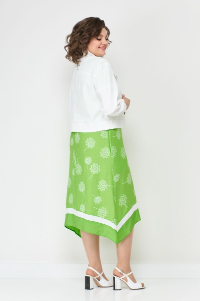 Жакет прямого силуэта на каждый день из текстиля Solomeya Lux 346M - фото 7