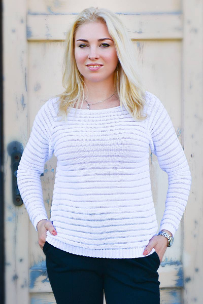 Джемпер Romgil 228ТЗ белый - фото 1