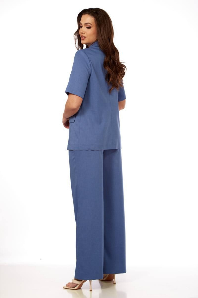 Брюки, жакет Vilena 894 джинс - фото 7