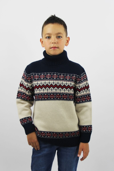 Свитер Полесье С9158-22 2С8760-Д43 146 м.синий - фото 1