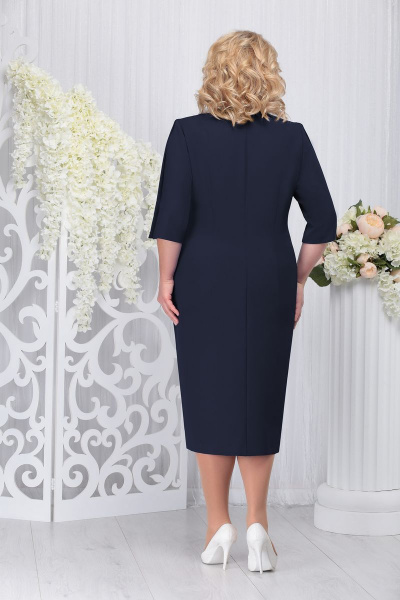 Платье Ninele 7244 т.синий - фото 2