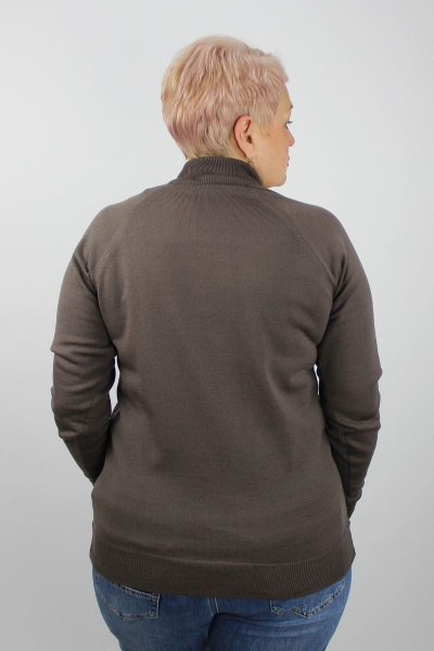 Демисезонный вязаный свитер приталенного силуэта Полесье С3316-15 5С1754-Д43 170,176 перчинка - фото 3