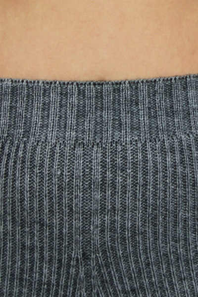 Леггинсы шерстяные серые цельновязанные с поясом Полесье С7785-18 9С8523-Д43 164 маренго - фото 3