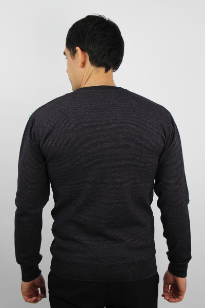 Джемпер из трикотажа с длинным рукавом и Y-образным вырезом Полесье С5599-19 9С0255-Д43 170,176 баклажан - фото 3