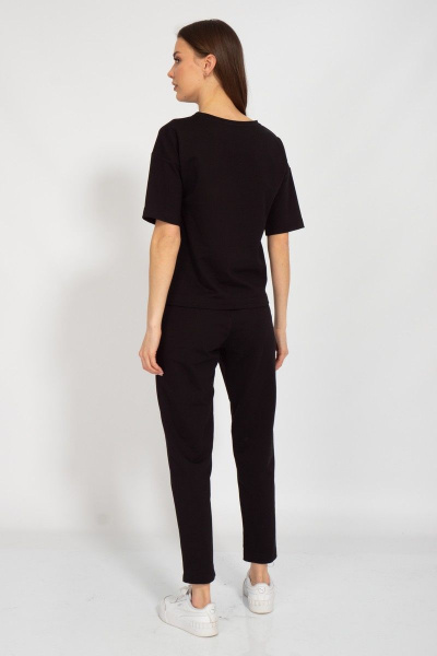 Летний спортивный костюм с кантом и классическим джемпером Kivviwear 40363040.07 - фото 12