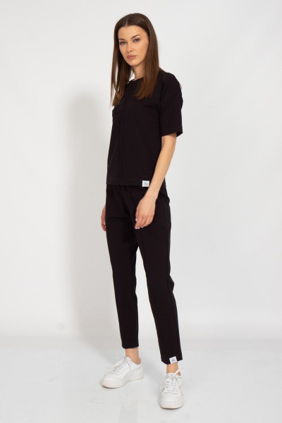 Летний спортивный костюм с кантом и классическим джемпером Kivviwear 40363040.07 - фото 11