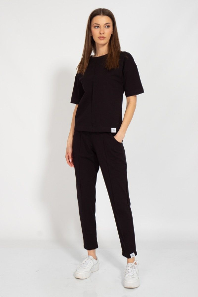 Летний спортивный костюм с кантом и классическим джемпером Kivviwear 40363040.07 - фото 9