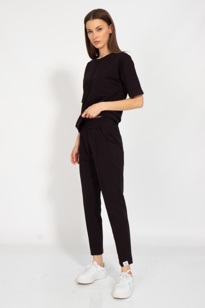 Летний спортивный костюм с кантом и классическим джемпером Kivviwear 40363040.07 - фото 8