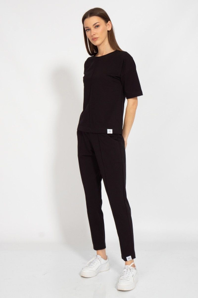 Летний спортивный костюм с кантом и классическим джемпером Kivviwear 40363040.07 - фото 5