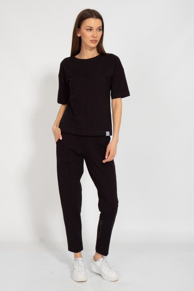 Летний спортивный костюм с кантом и классическим джемпером Kivviwear 40363040.07 - фото 4