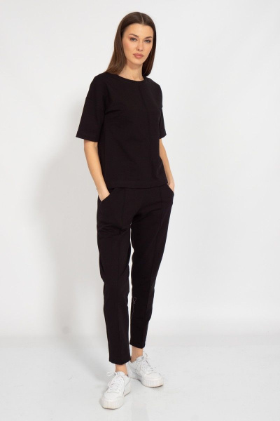 Летний спортивный костюм с кантом и классическим джемпером Kivviwear 40363040.07 - фото 1