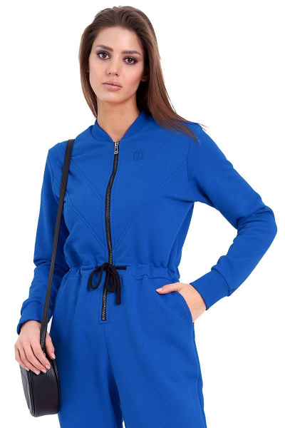 Спортивный комбинезон из трикотажа с заниженной спинкой и карманами GO F6002/19-02.164-170 - фото 3