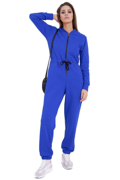 Комбинезон из трикотажа с узкими брюками и боковыми карманами GO F6002/19-02.170-176 - фото 2