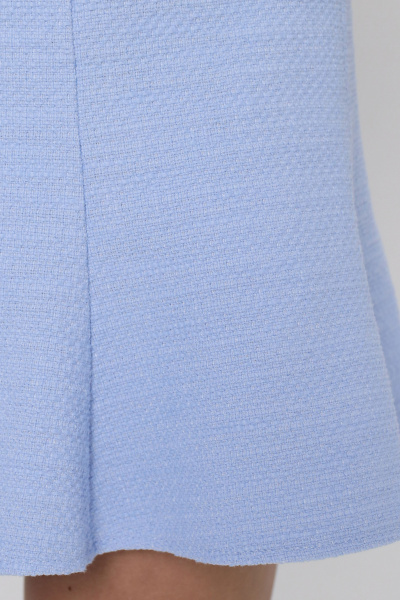 Летняя голубая юбка из текстиля, комфорт и стиль Панда 133757w голубой - фото 3