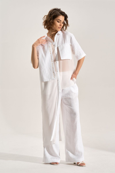 Блуза, брюки RINKA 1154/1 - фото 13