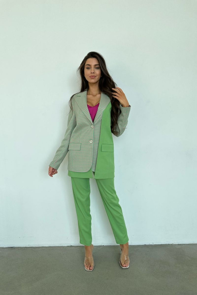 Брюки THE.WOMAN 0076 зелень - фото 2