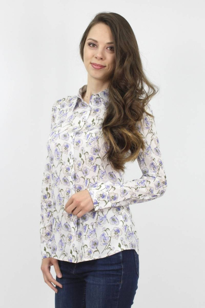 Рубашка VLADOR 500610-4 белый - фото 2