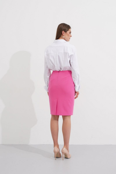 Классическая юбка до колен из костюмной вискозы Ketty К-10050 - фото 8