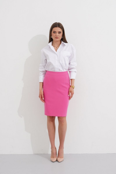 Классическая юбка до колен из костюмной вискозы Ketty К-10050 - фото 6