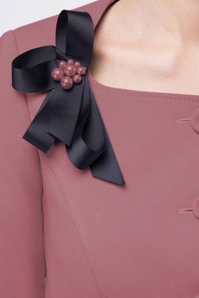 Жакет, юбка LeNata 22757 лиловый - фото 3