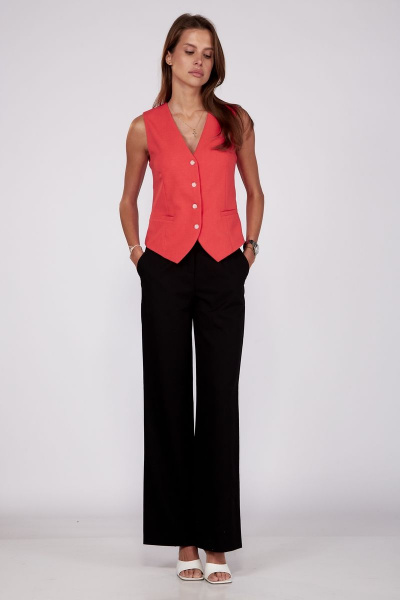 Жилет THE NAME 2241 коралл - фото 1