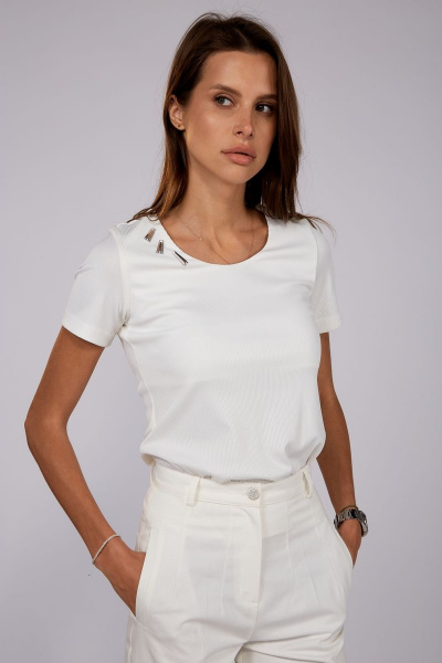 Майка THE NAME 2251 белый - фото 1