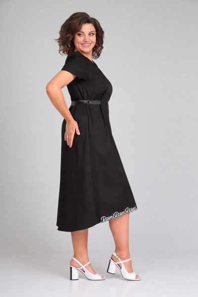 Платье Диомант 1868 черный - фото 4