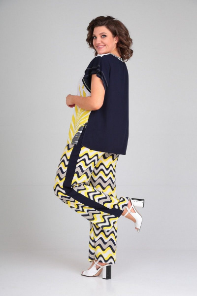 Блуза, брюки Диомант 1873 желтый - фото 5