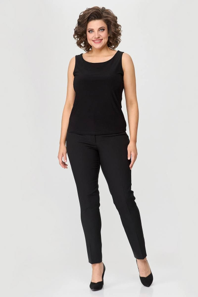 Майка приталенная из текстиля для спорта и повседневной Zlata 4400/4 - фото 1