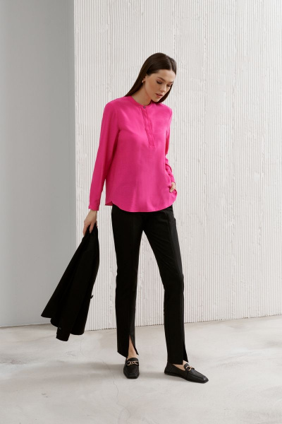 Брюки текстильные деловые и на каждый день демисезонные BURVIN 8673-11 - фото 3