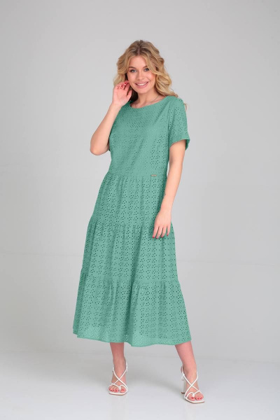 Платье Verita 2203 мята - фото 1