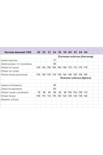 Брюки, джемпер Michel chic 1329 белый - фото 3