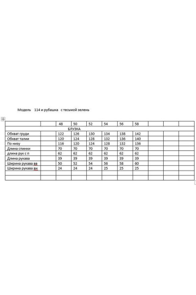 Хлопковая блуза с отложным воротником и яркой тесьмой Andina 114 белый - фото 3