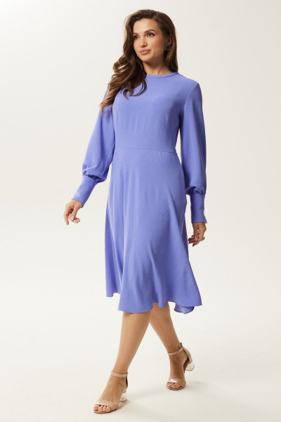 Платье летнее текстильное в синии и фиолетовых тонах Condra 4380 - фото 2
