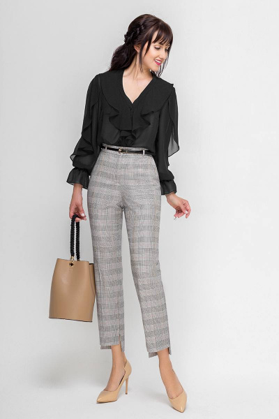 Блуза Swallow 195 чёрный - фото 1