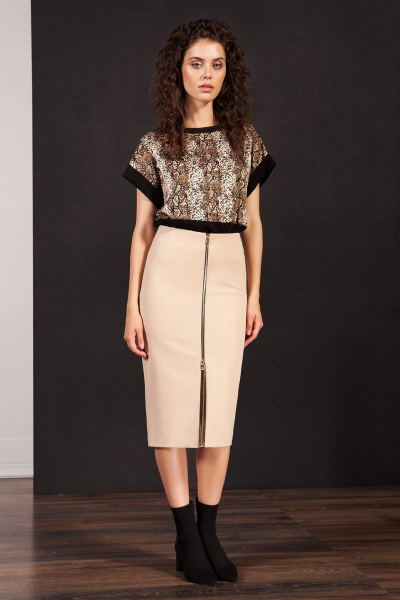 Блуза Nova Line 20143 черный - фото 1