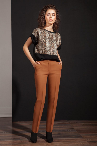 Блуза Nova Line 20143 черный - фото 2