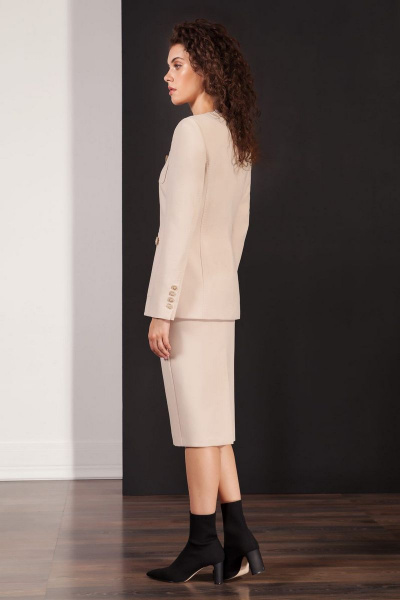 Юбка Nova Line 3540 бежевый - фото 2