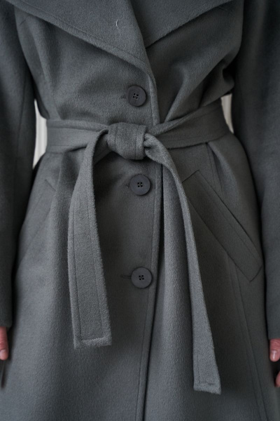 Пальто демисезонное на каждый день из пальтовой ткани BURVIN 8632-61 3 - фото 3