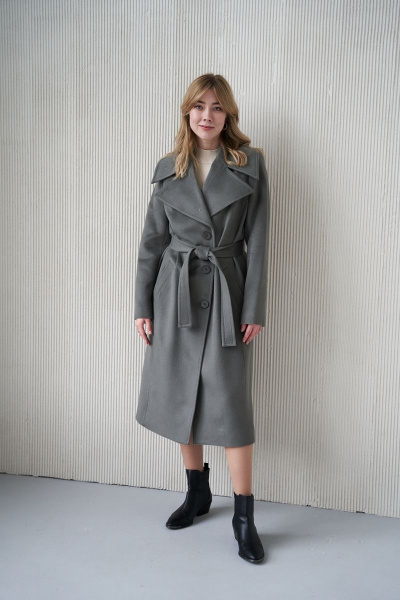 Пальто демисезонное на каждый день из пальтовой ткани BURVIN 8632-61 3 - фото 9