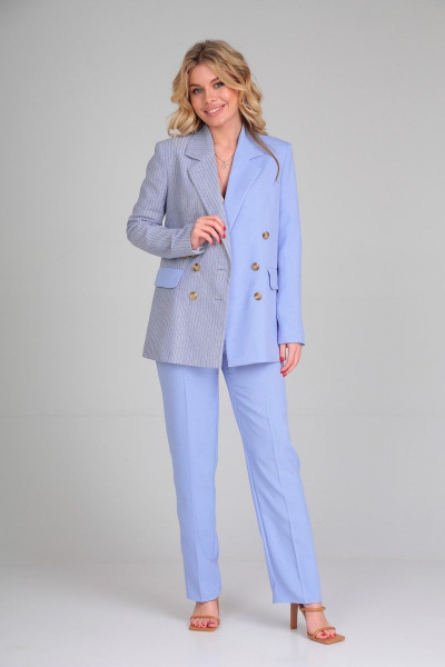 Брюки, жакет Takka Plus 23-180 - фото 2