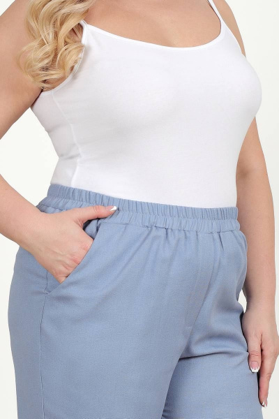 Блуза, брюки Ninele 7409 голубой - фото 5