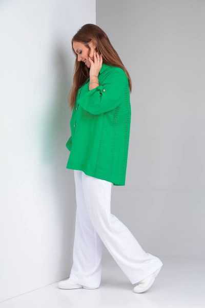 Рубашка TVIN 7625 зеленый - фото 8