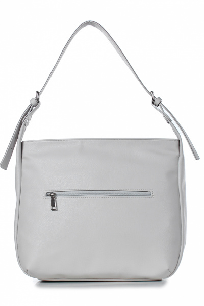 Белая сумка из экокожи с регулируемой ручкой Galanteya 45722.23с533к45 молочный - фото 3