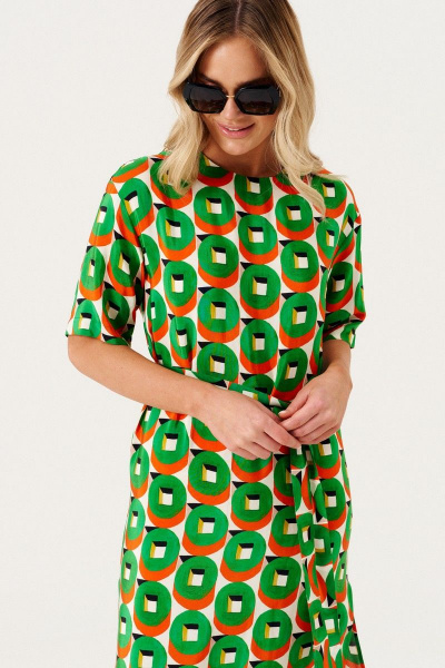 Платье Prestige 4827 мультиколор - фото 3