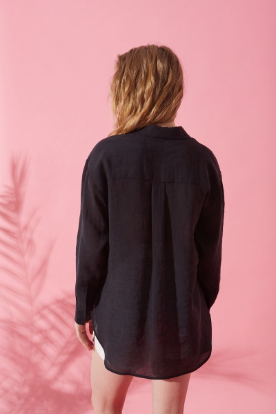 Брюки и блуза из легкой вискозы в свободном стиле DAVYDOV 9216 - фото 2