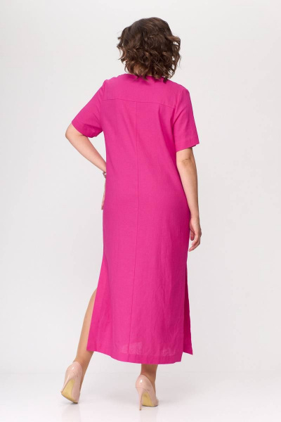 Платье Ollsy 1645 фуксия - фото 8